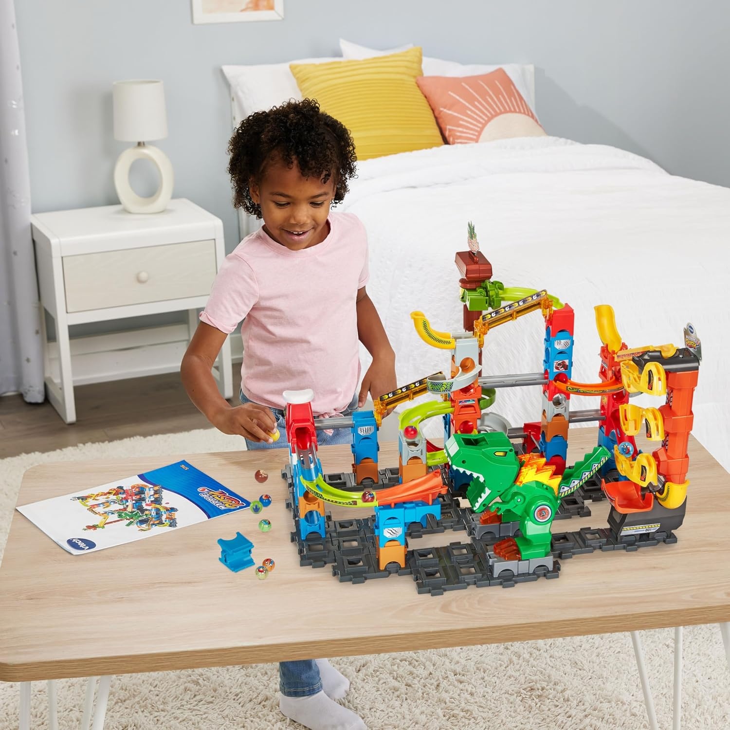 image:imageVTech Marble Rush TRex Dino Thrill Track Set