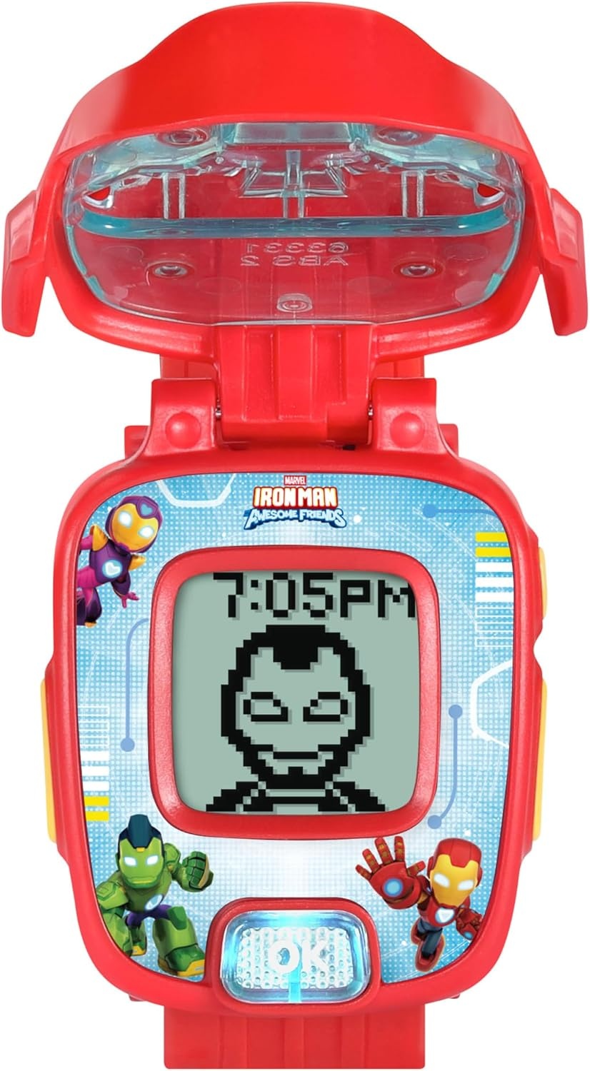image:imageVTech Marvel Iron Man and his Awesome Friends Iron Man Learning Watch Red