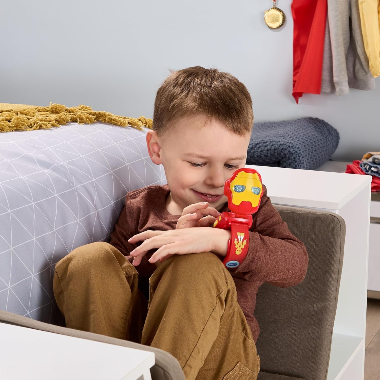 image:imageVTech Marvel Iron Man and his Awesome Friends Iron Man Learning Watch Red
