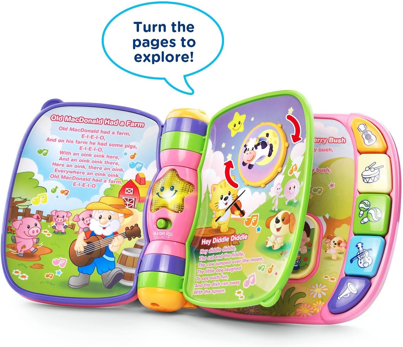 image:imageVTech Musical Rhymes Book PinkPink