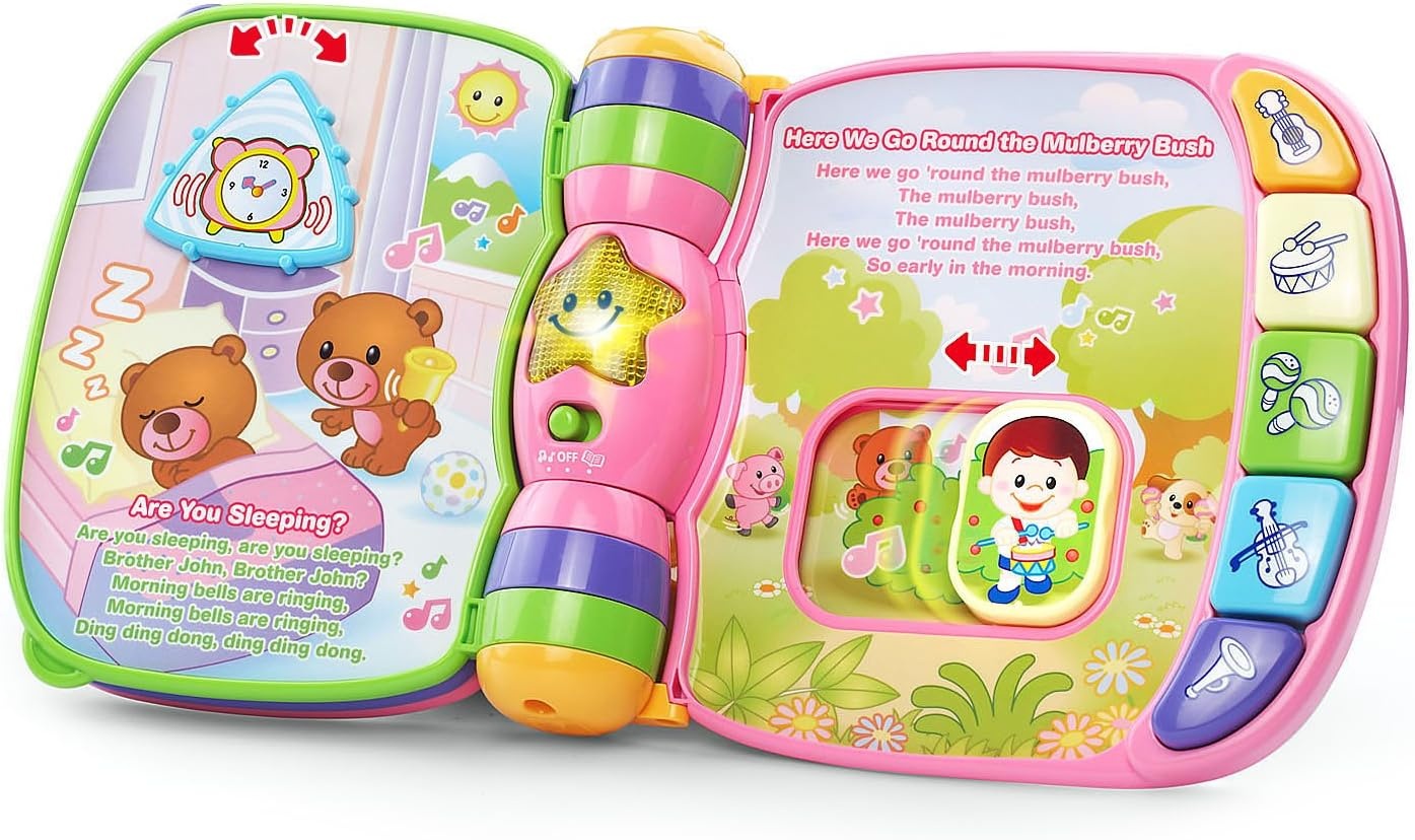 image:imageVTech Musical Rhymes Book PinkPink