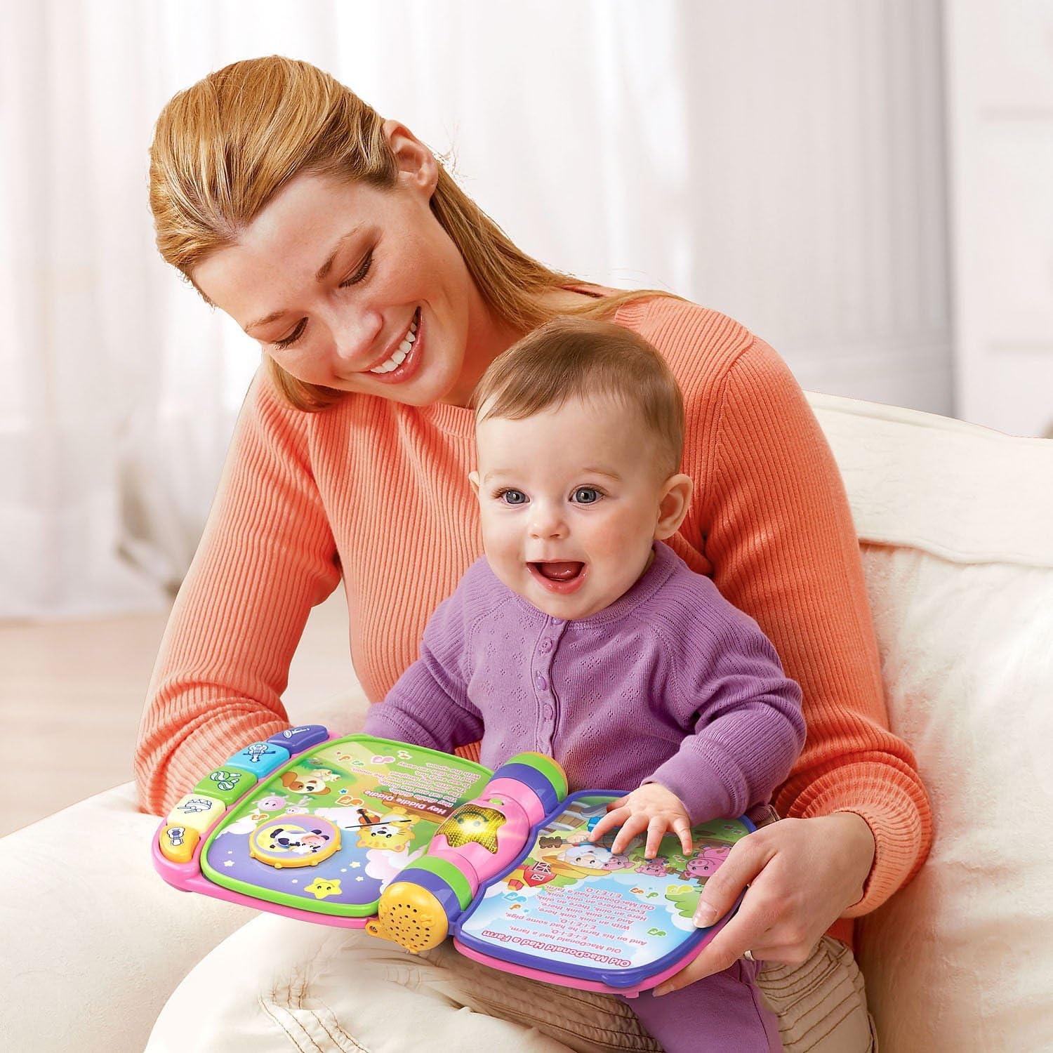 image:imageVTech Musical Rhymes Book PinkPink