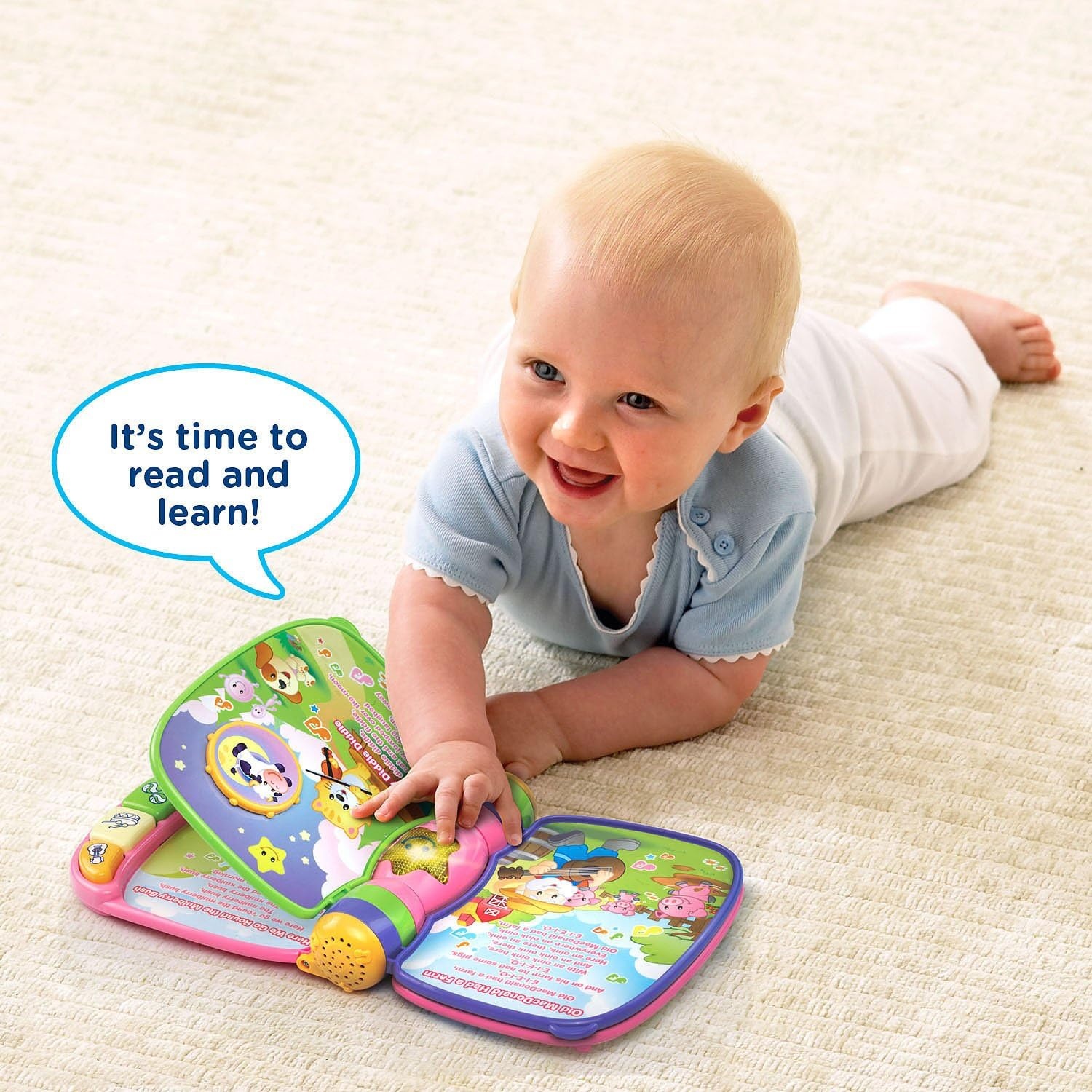 image:imageVTech Musical Rhymes Book PinkPink