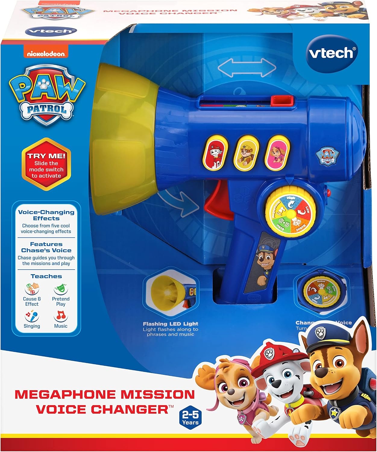 image:imageVTech PAW Patrol Megaphone Mission Voice Changer BlueChanger