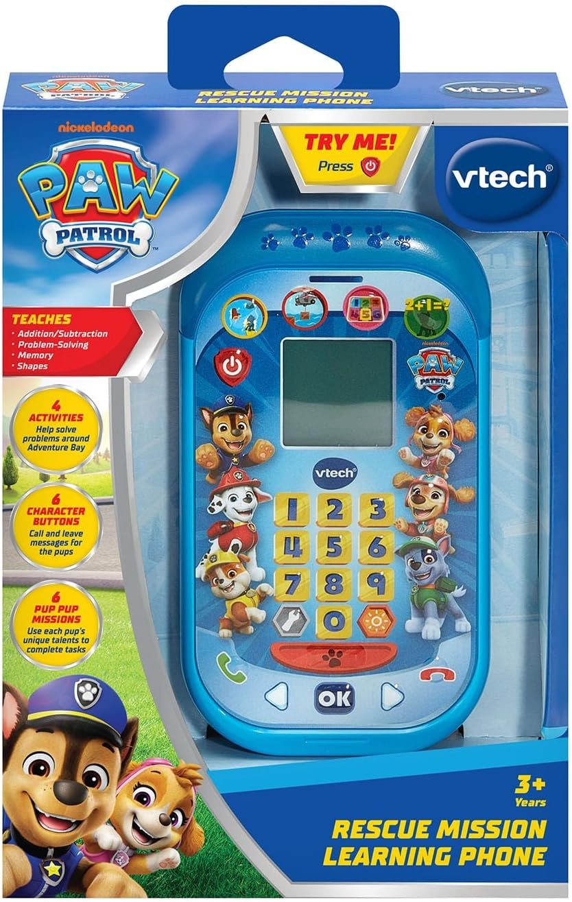 image:imageVTech PAW Patrol Rescue Mission Learning Phone