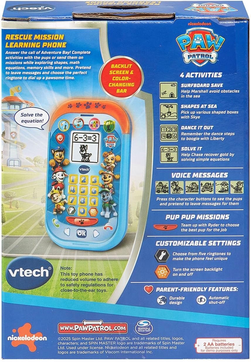 image:imageVTech PAW Patrol Rescue Mission Learning Phone