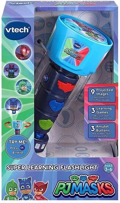 image:imageVTech PJ Masks Super Learning Flashlight Blue