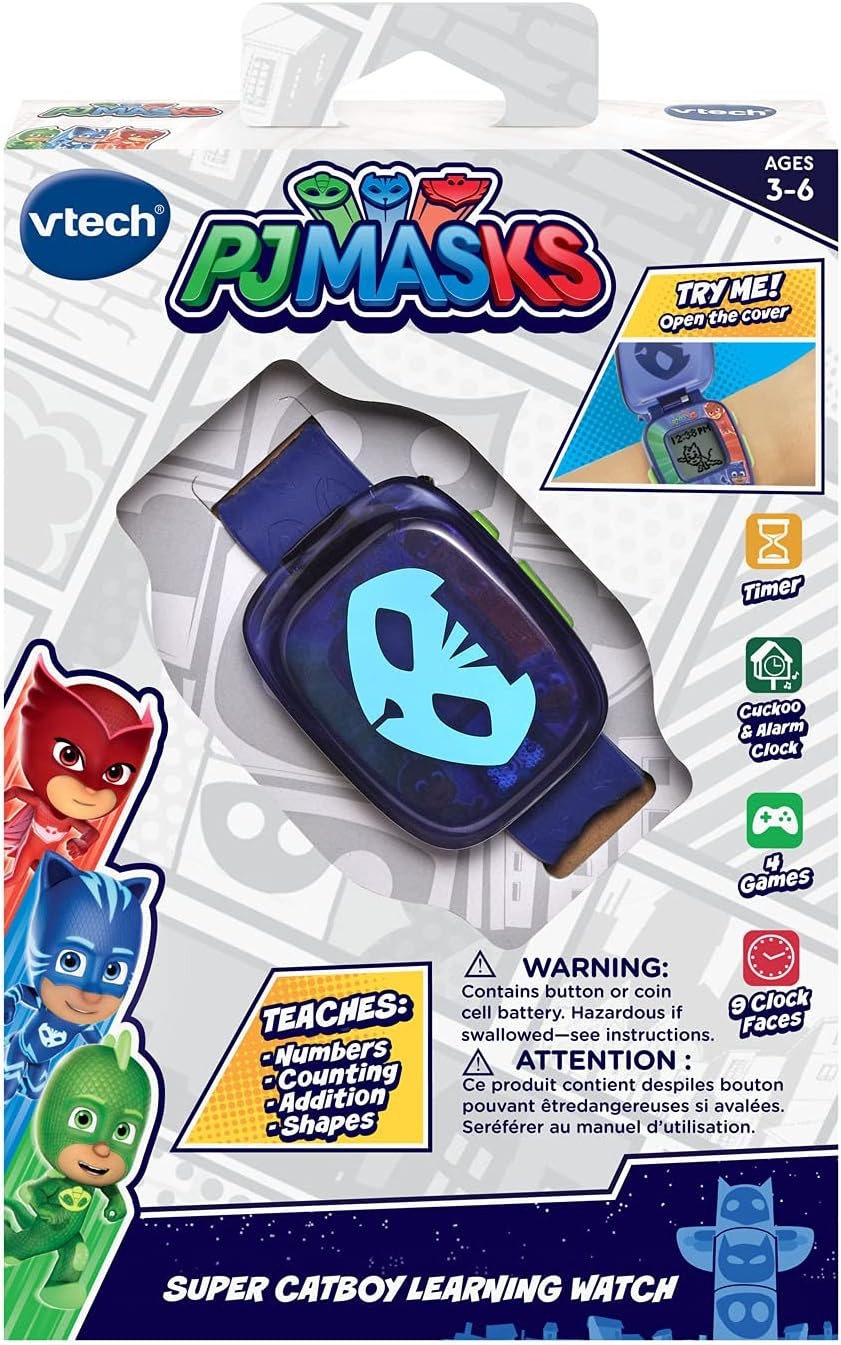 image:imageVTech PJ Masks Super Owlette Learning Watch RedBlue