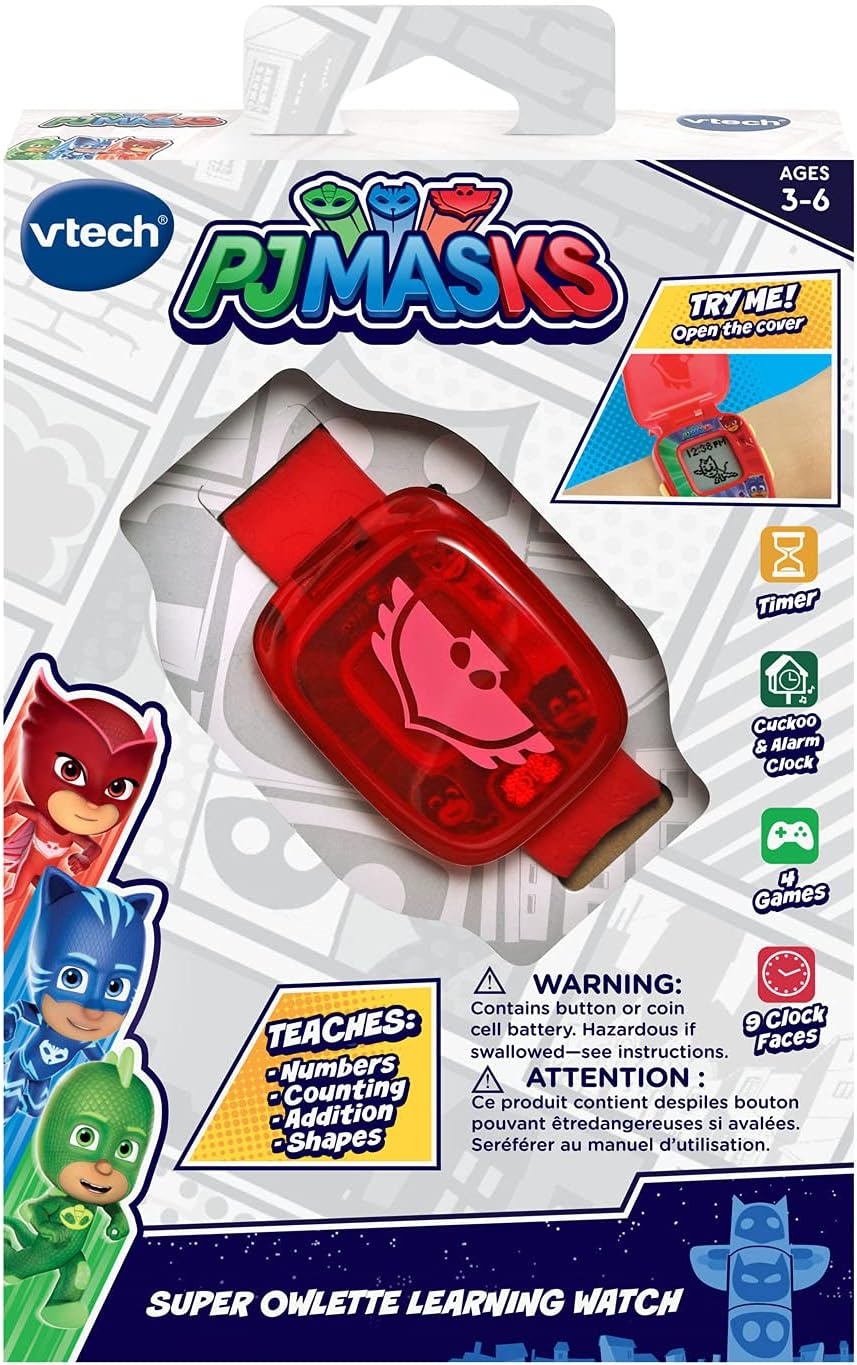 image:imageVTech PJ Masks Super Owlette Learning Watch RedRed