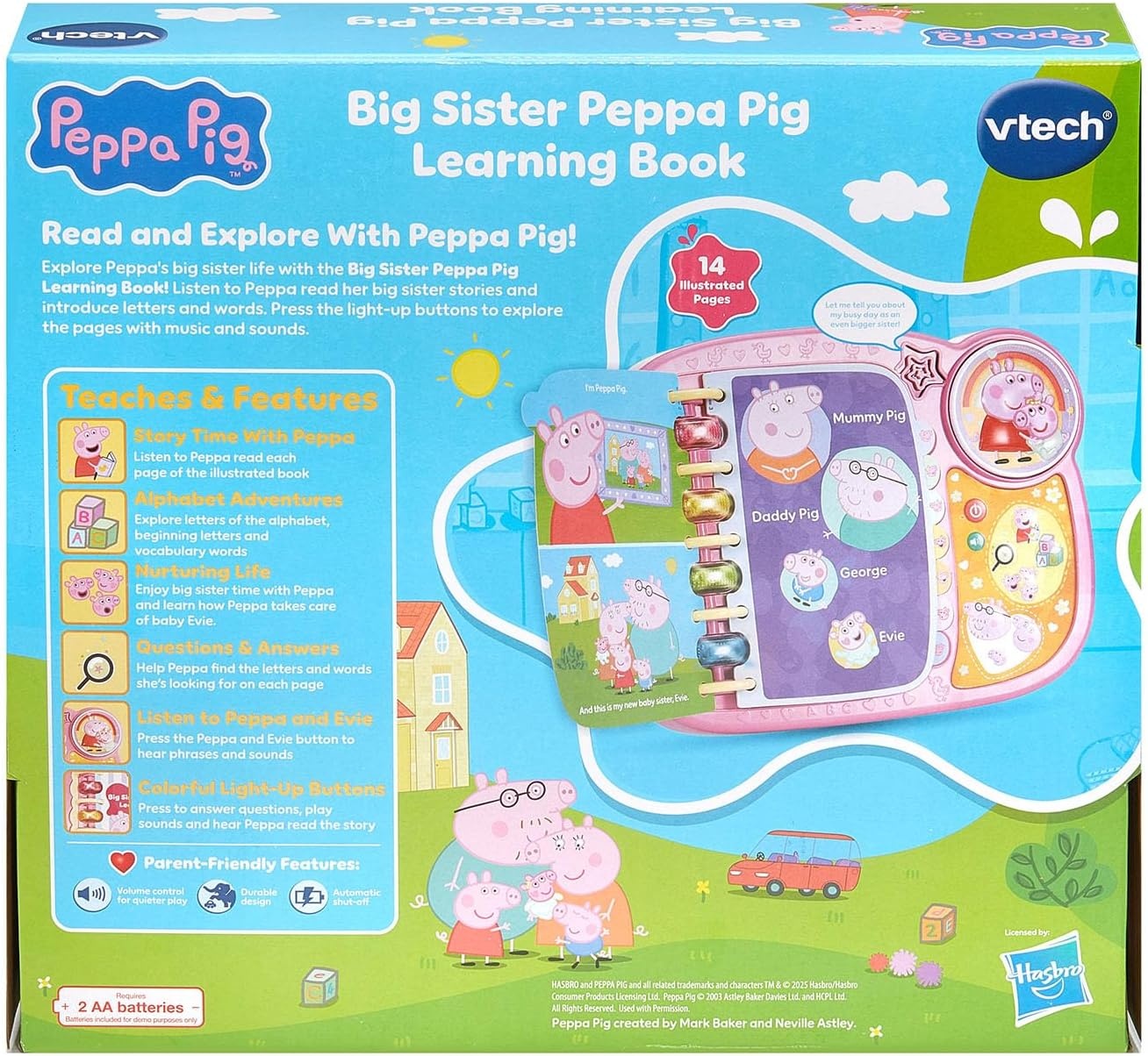image:imageVTech Peppa Pig Big Sister Peppa Pig Learning Book