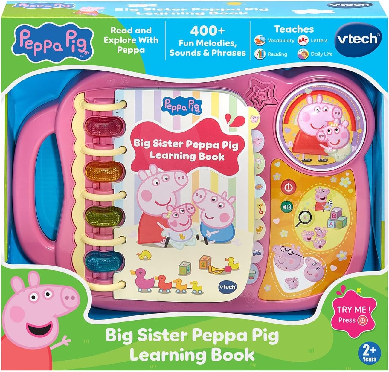 image:imageVTech Peppa Pig Big Sister Peppa Pig Learning Book