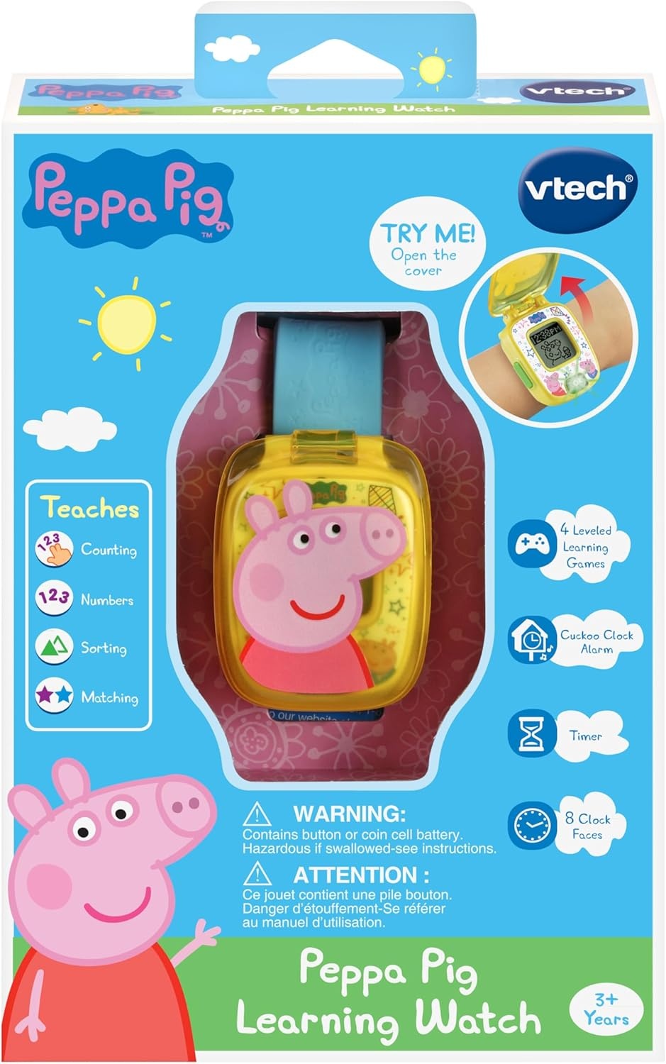 image:imageVTech Peppa Pig Learning Watch BlueBlue
