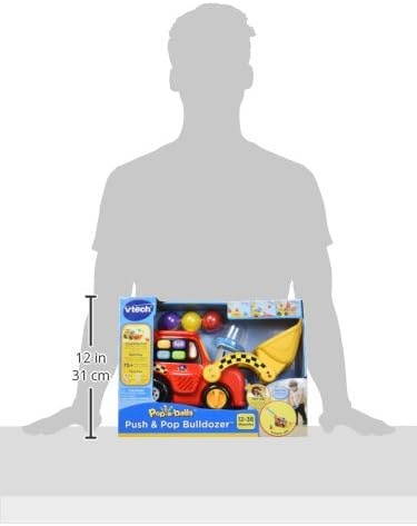 image:imageVTech PopaBalls Push and Pop Bulldozer YellowRed