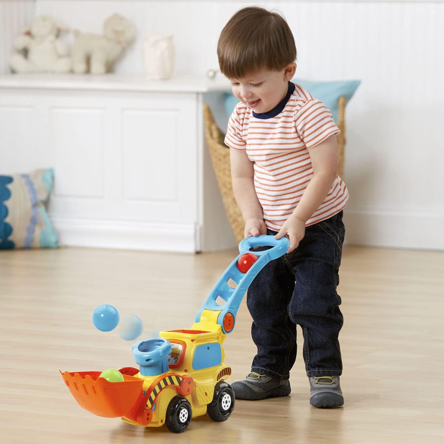 image:imageVTech PopaBalls Push and Pop Bulldozer YellowYellow