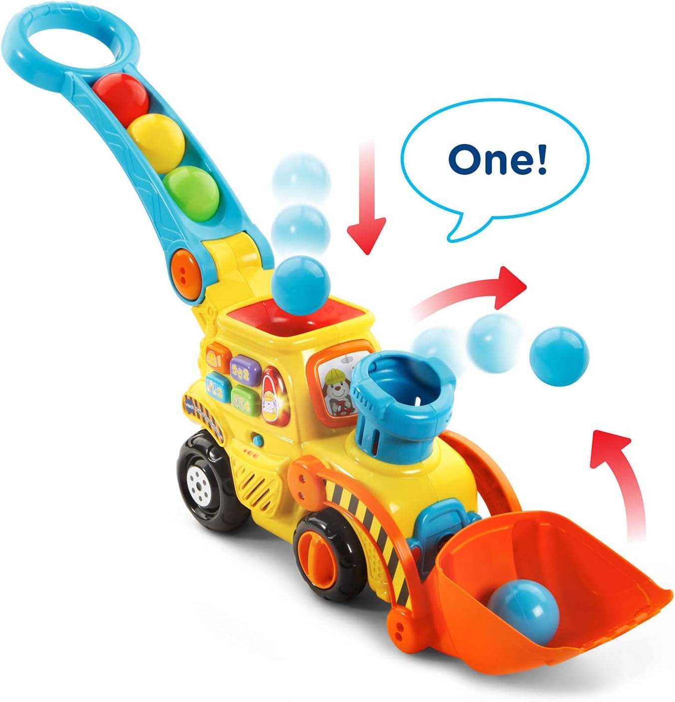 image:imageVTech PopaBalls Push and Pop Bulldozer YellowYellow