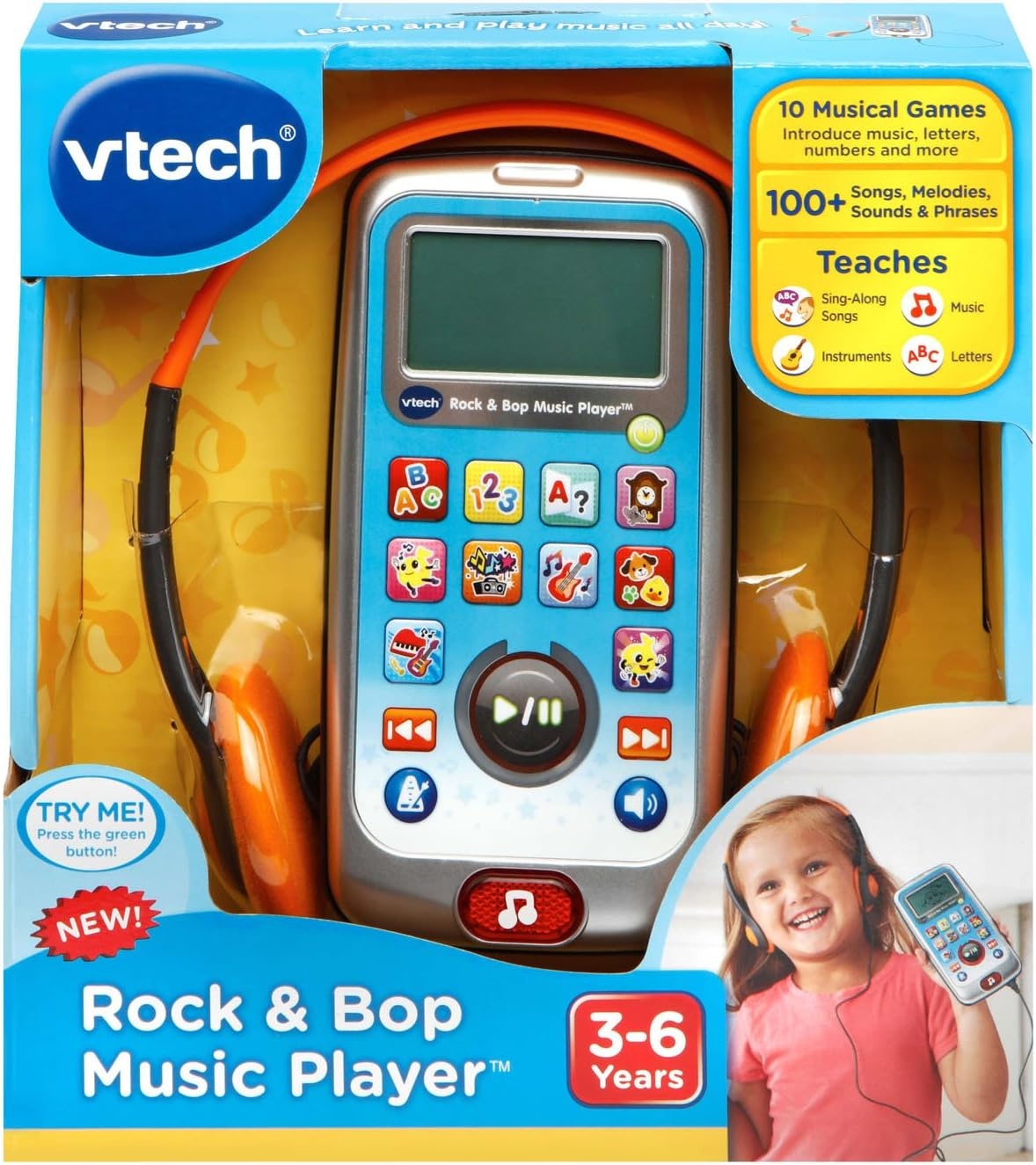 image:imageVTech Rock and Bop Music Player BlueBlue
