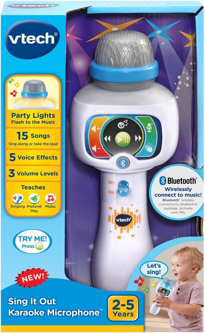 image:imageVTech Sing It Out Karaoke Microphone