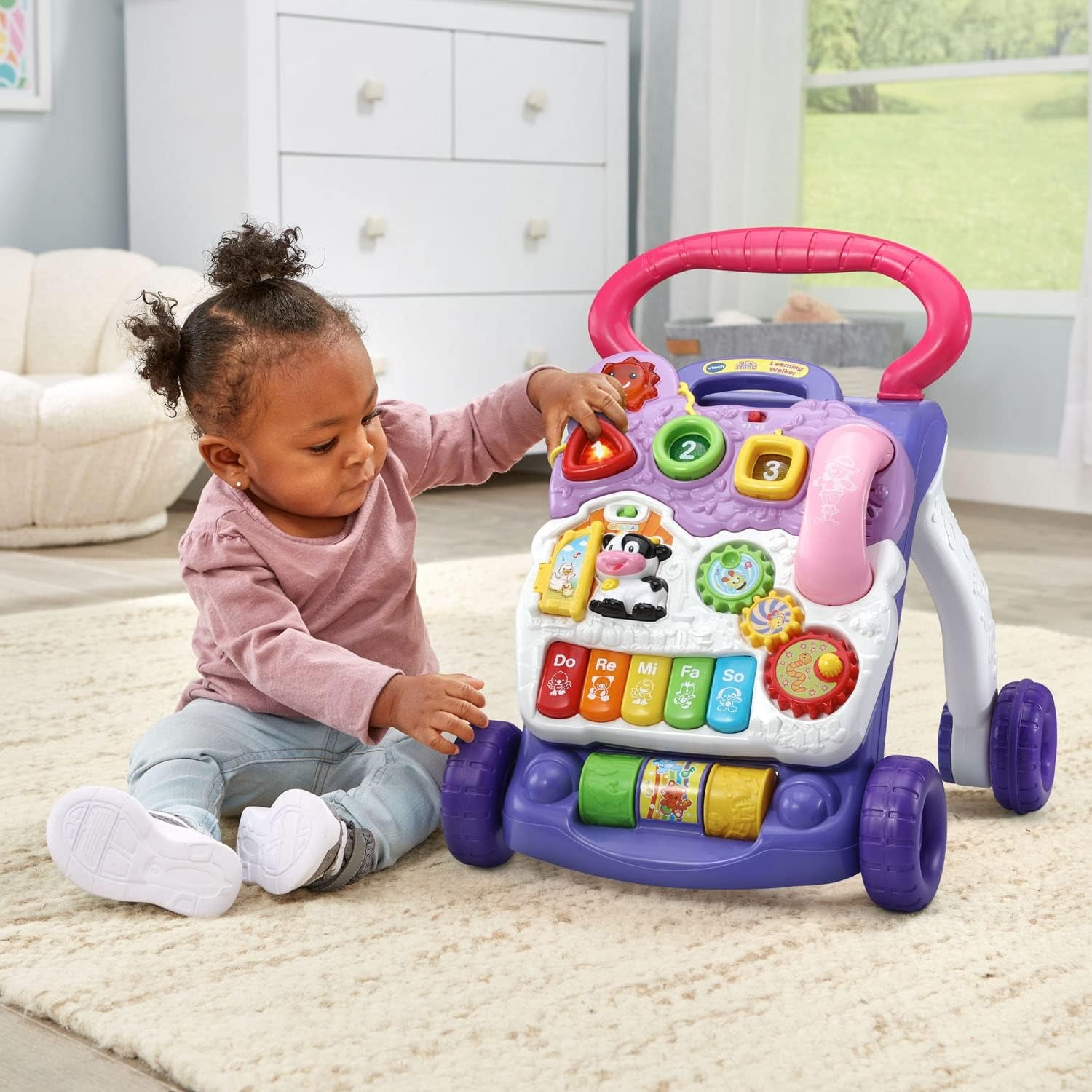 image:imageVTech SittoStand Learning Walker Frustration Free PackagingLavender