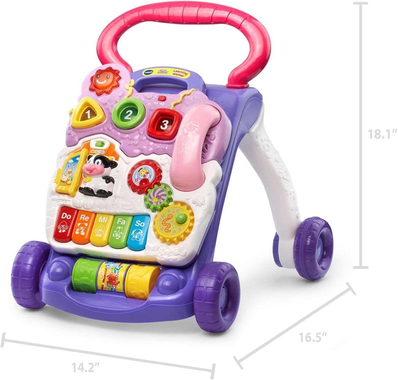 image:imageVTech SittoStand Learning Walker Frustration Free PackagingLavender
