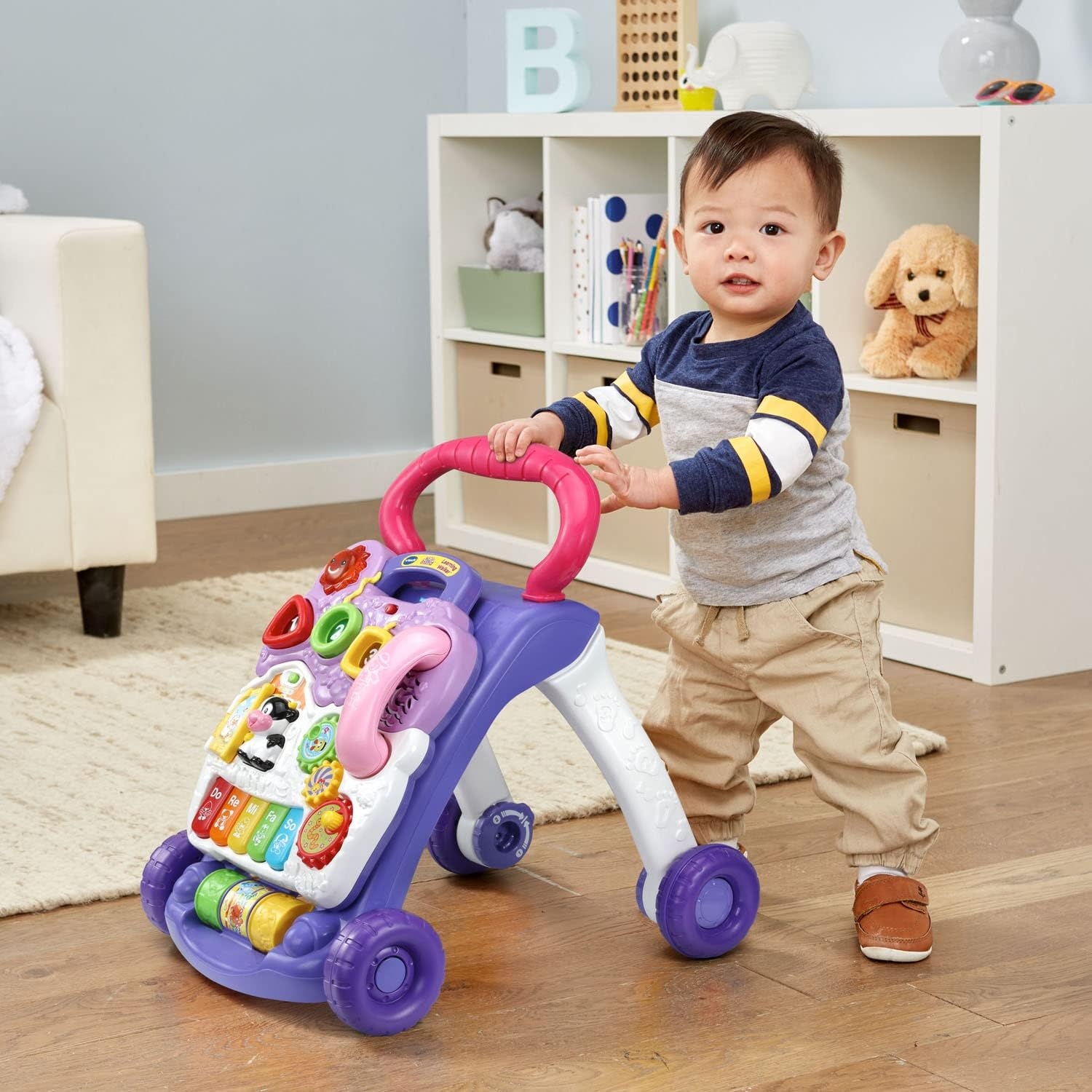 image:imageVTech SittoStand Learning Walker Frustration Free PackagingLavender