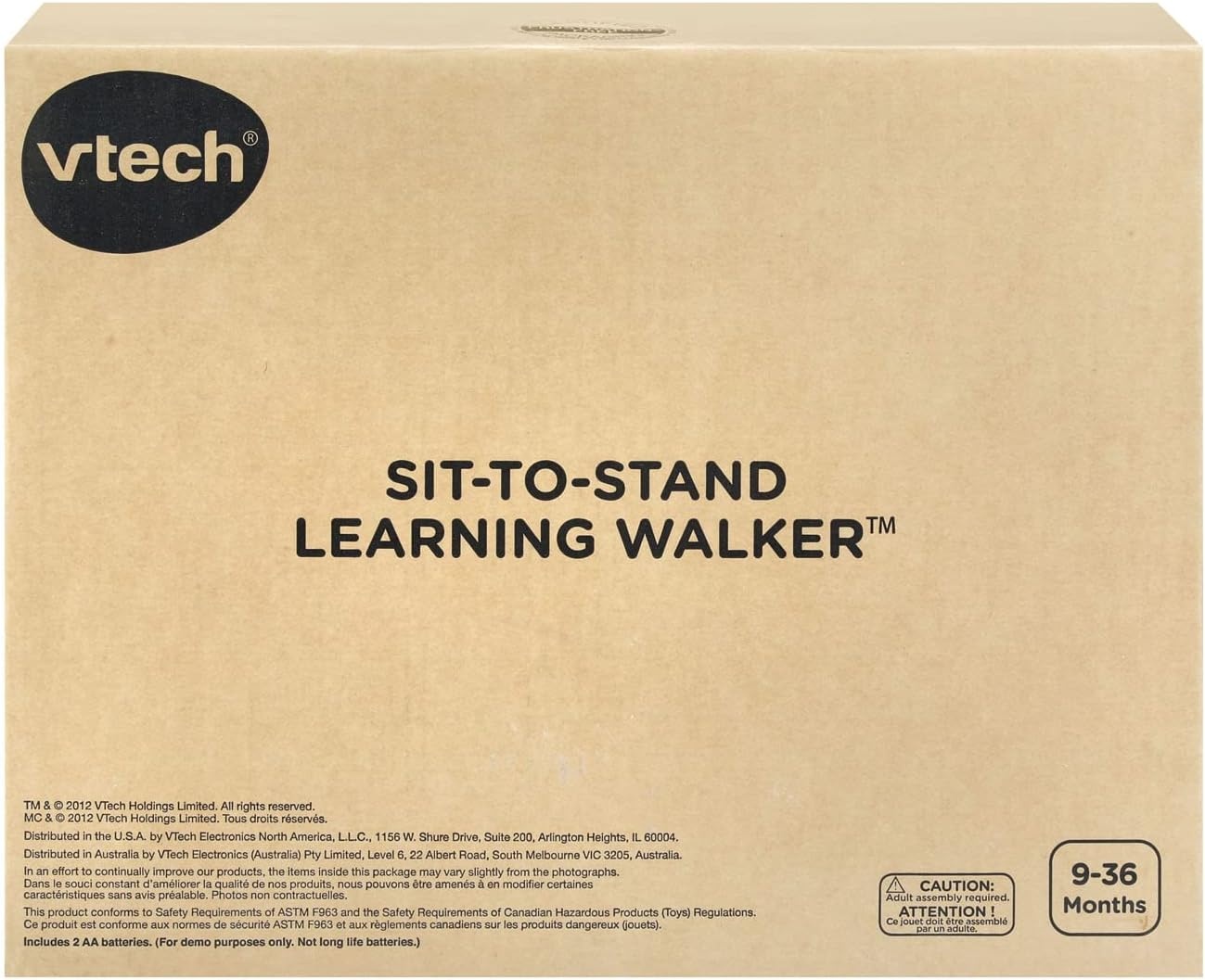 image:imageVTech SittoStand Learning Walker Frustration Free PackagingLavender