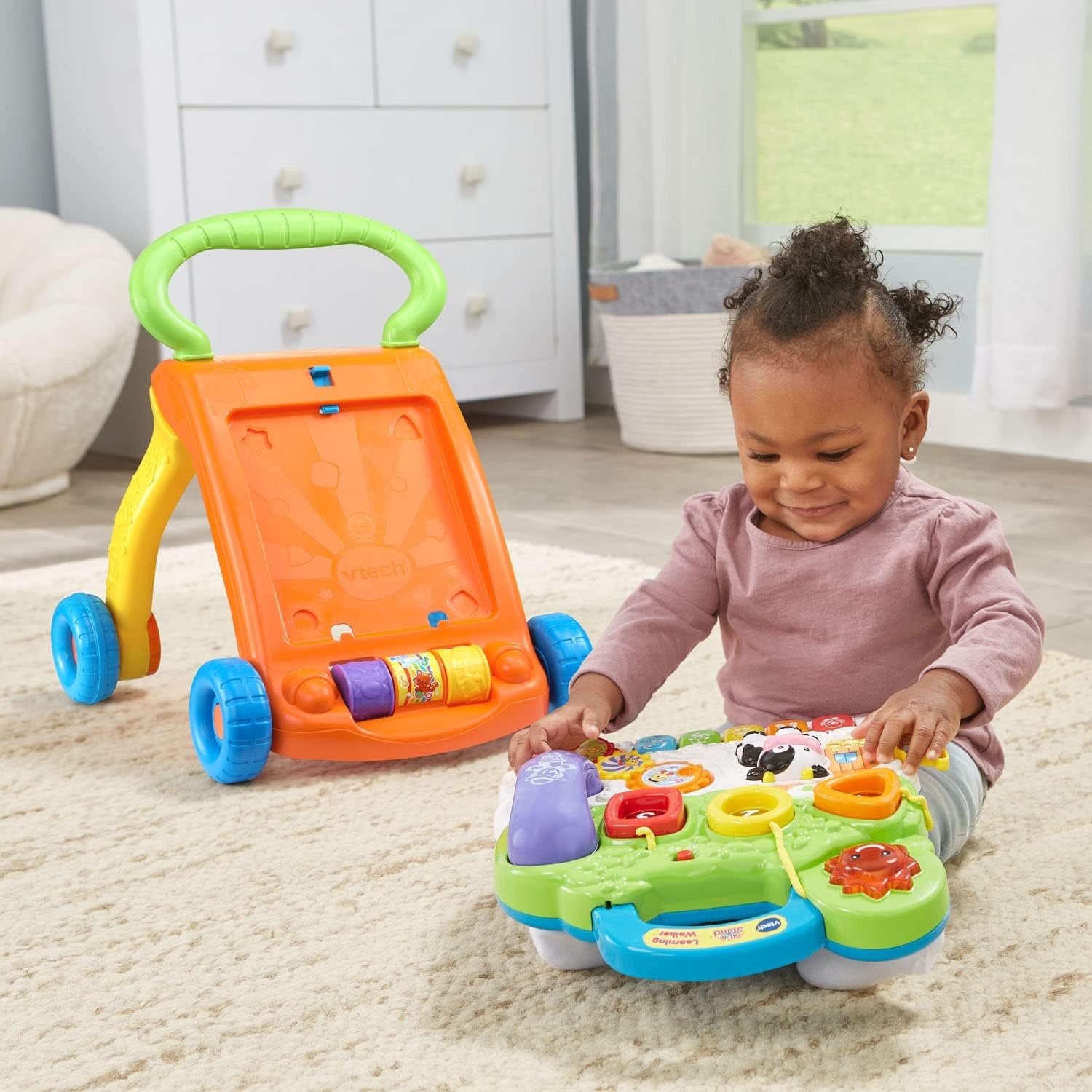 image:imageVTech SittoStand Learning Walker Frustration Free PackagingOrange