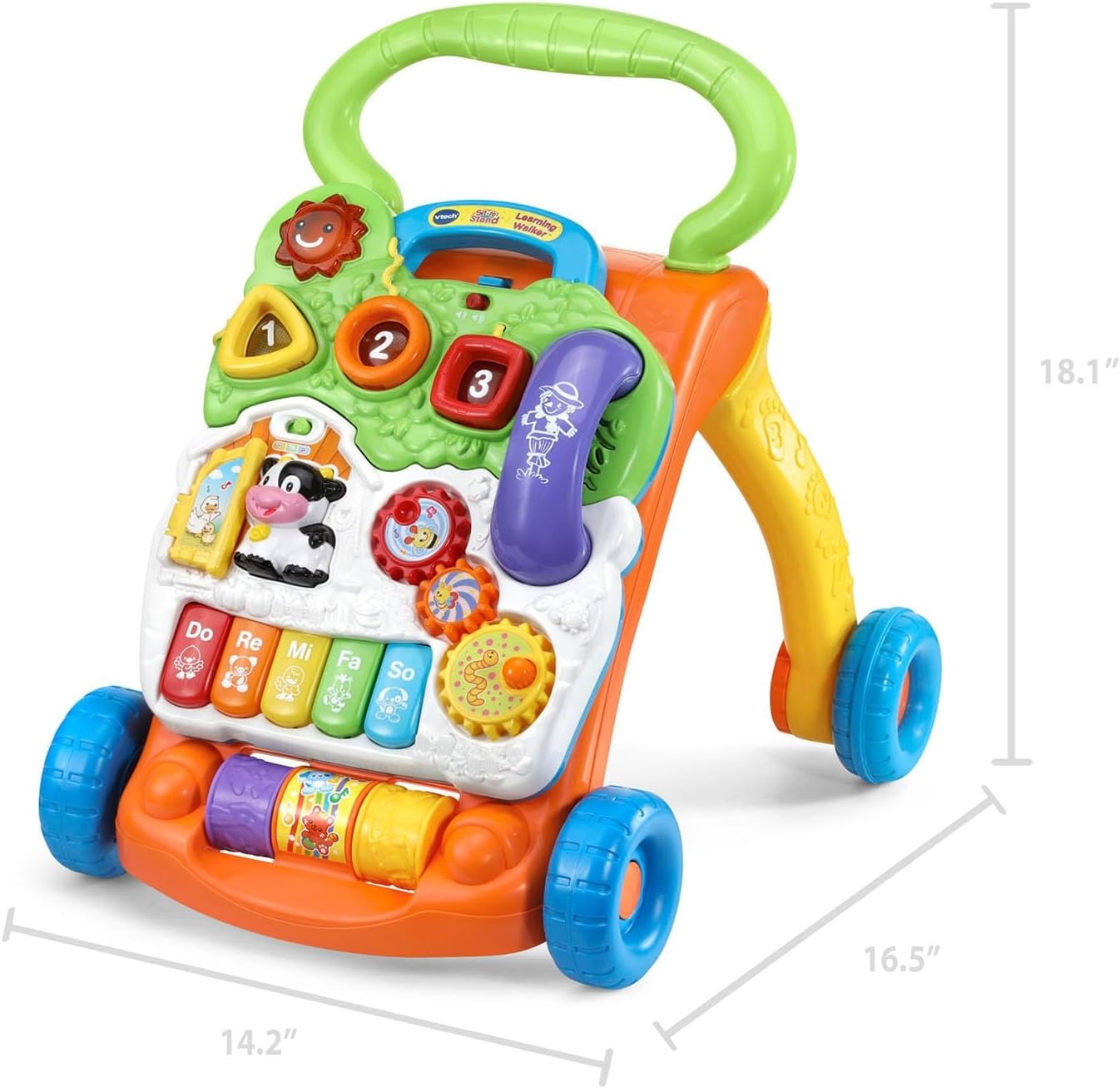 image:imageVTech SittoStand Learning Walker Frustration Free PackagingOrange