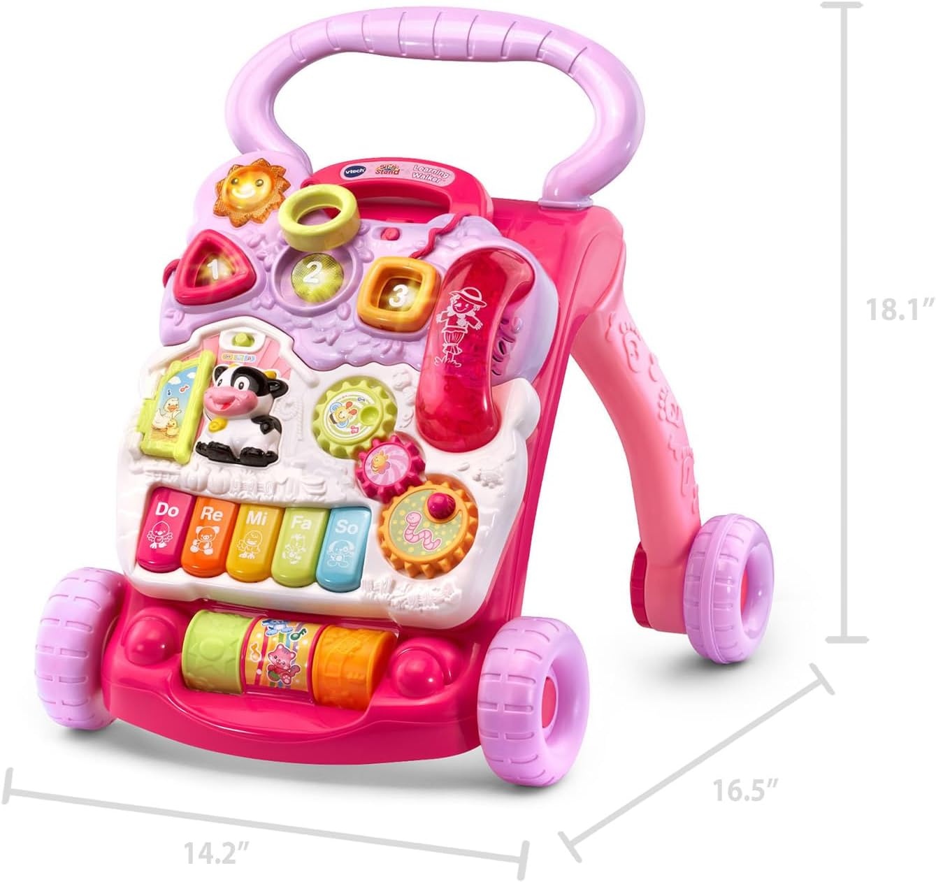 image:imageVTech SittoStand Learning Walker Frustration Free PackagingPink