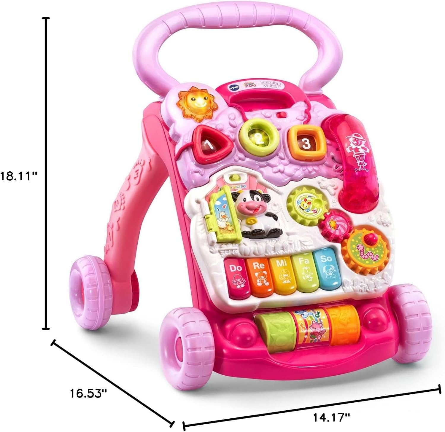 image:imageVTech SittoStand Learning Walker Frustration Free PackagingPink
