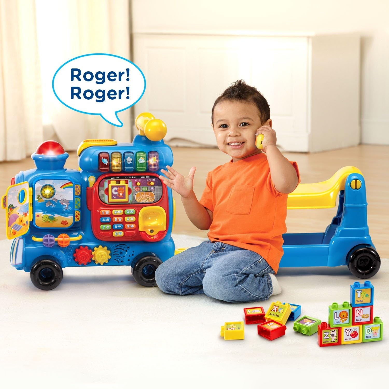 image:imageVTech SittoStand Ultimate Alphabet Train BlueBlue