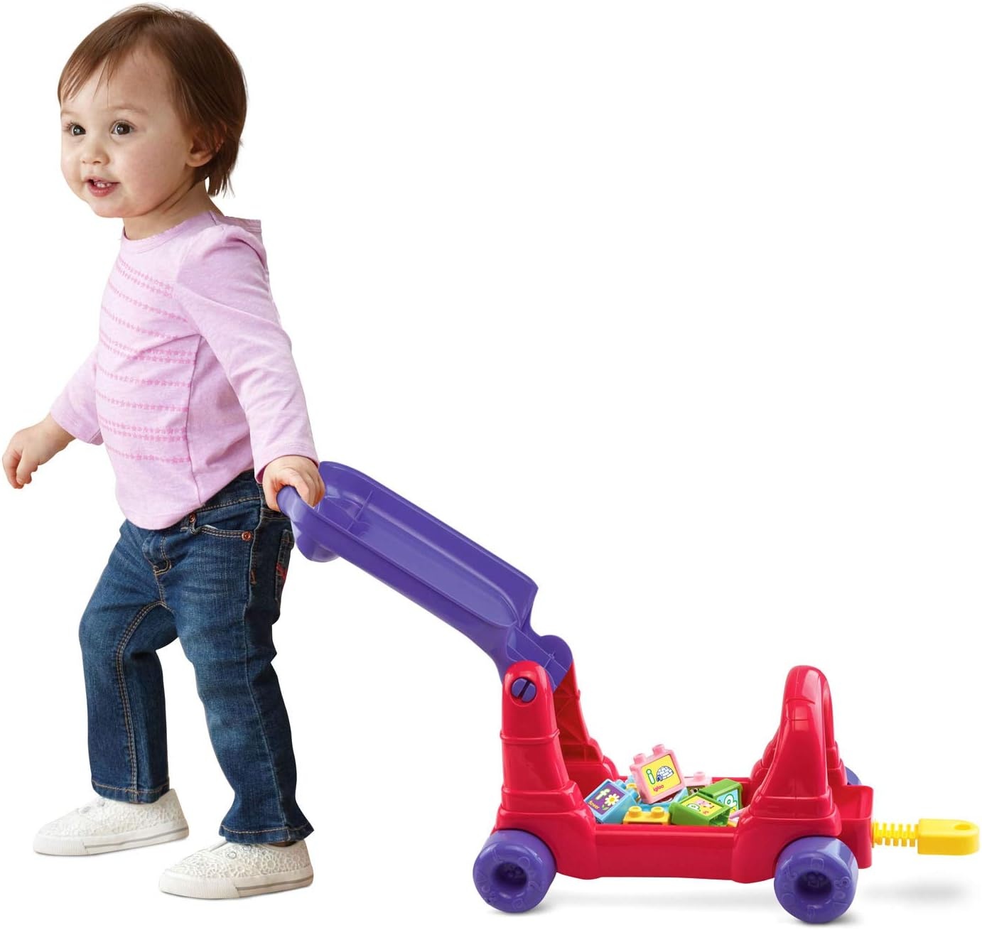 image:imageVTech SittoStand Ultimate Alphabet Train BluePink