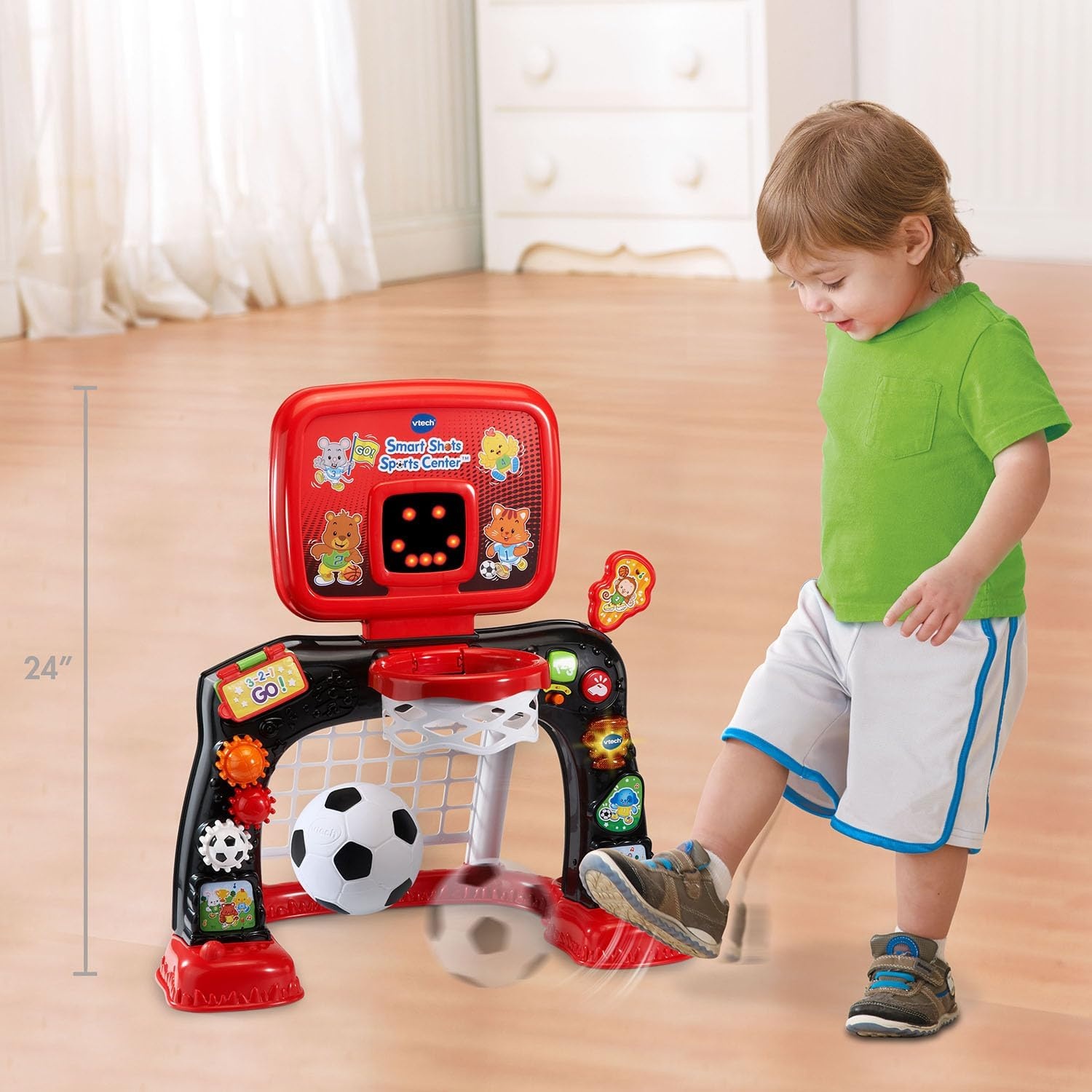 image:imageVTech Smart Shots Sports Center Frustration Free Packaging YellowRed