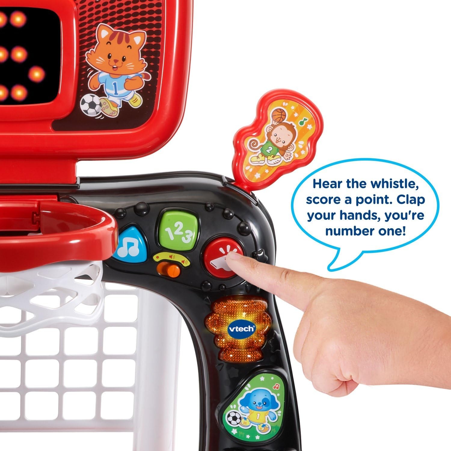 image:imageVTech Smart Shots Sports Center Frustration Free Packaging YellowRed
