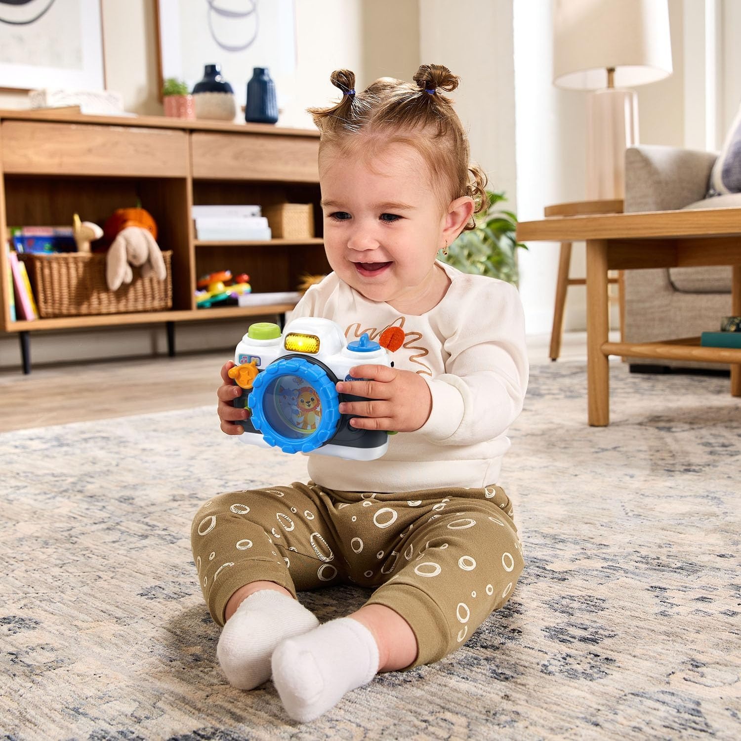 image:imageVTech Snap and Giggle Learning Toy Camera with Realistic Sounds PinkBlack