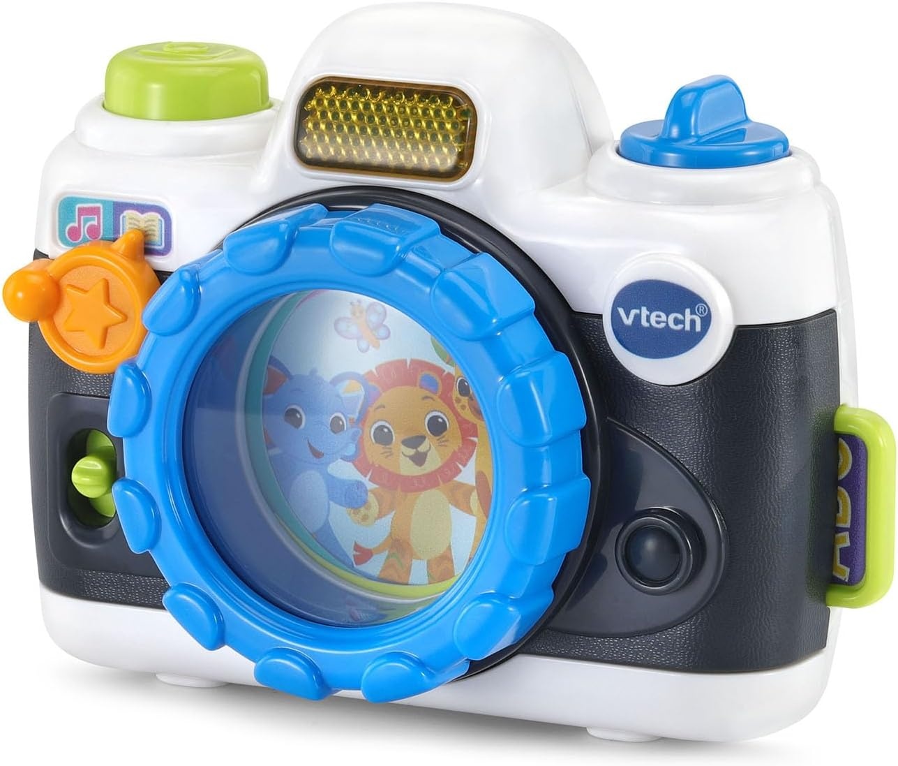 image:imageVTech Snap and Giggle Learning Toy Camera with Realistic Sounds PinkBlack