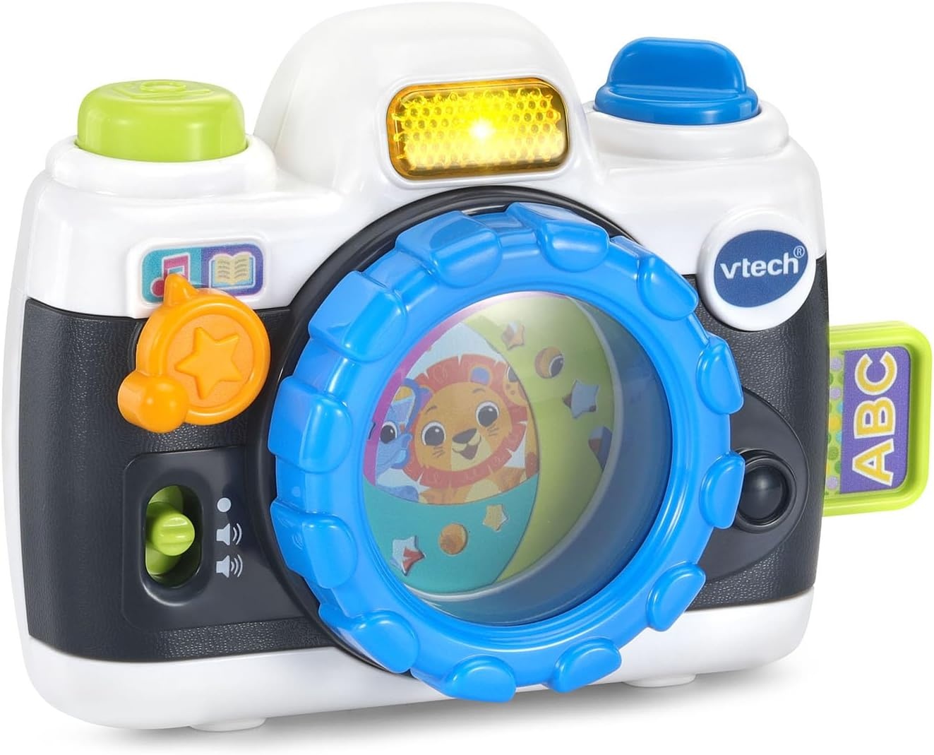 image:imageVTech Snap and Giggle Learning Toy Camera with Realistic Sounds PinkBlack