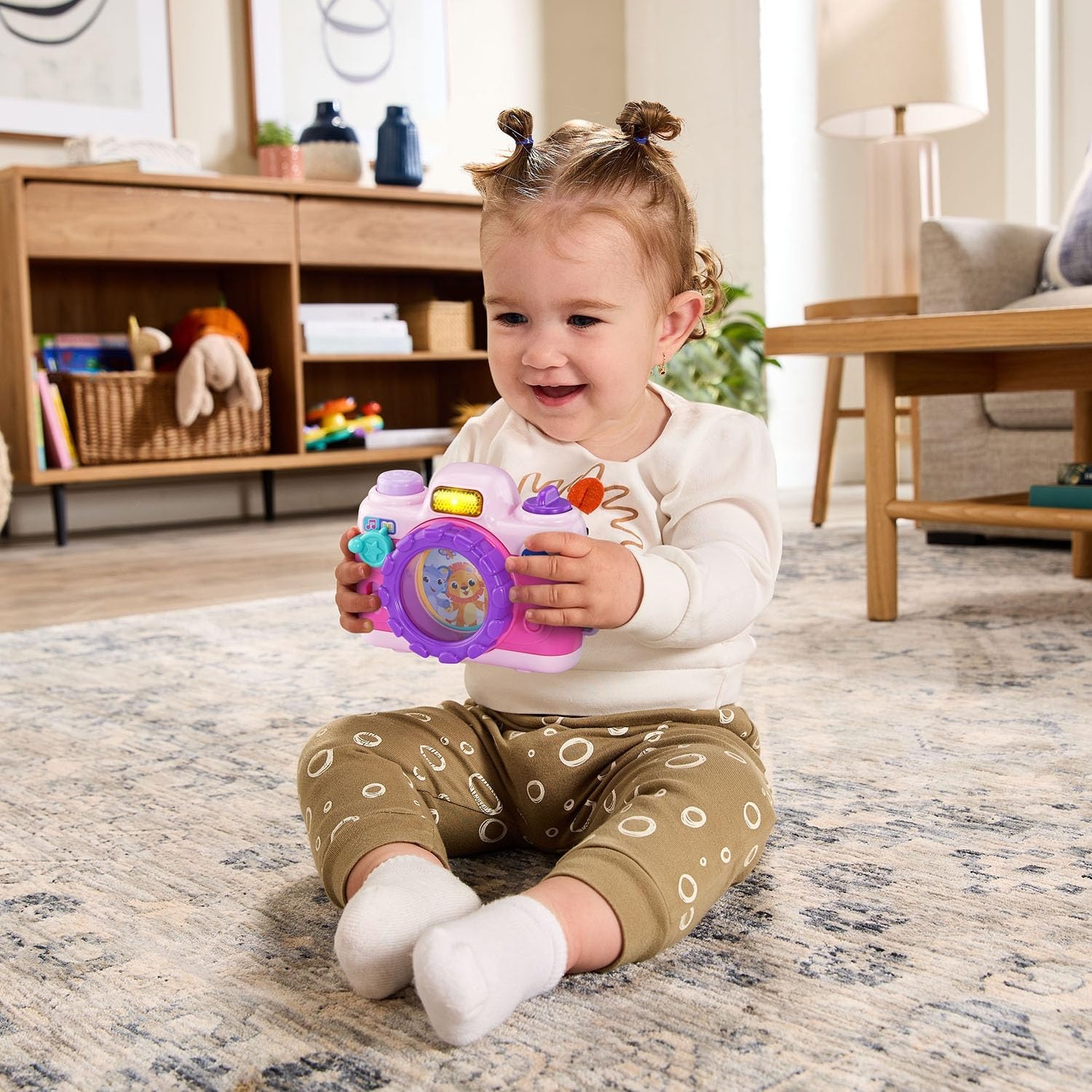 image:imageVTech Snap and Giggle Learning Toy Camera with Realistic Sounds PinkPink
