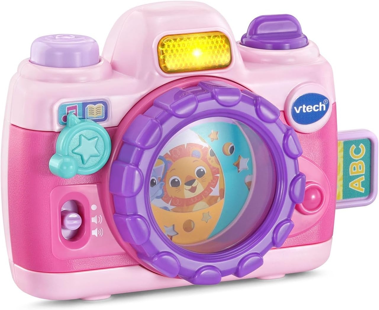 image:imageVTech Snap and Giggle Learning Toy Camera with Realistic Sounds PinkPink