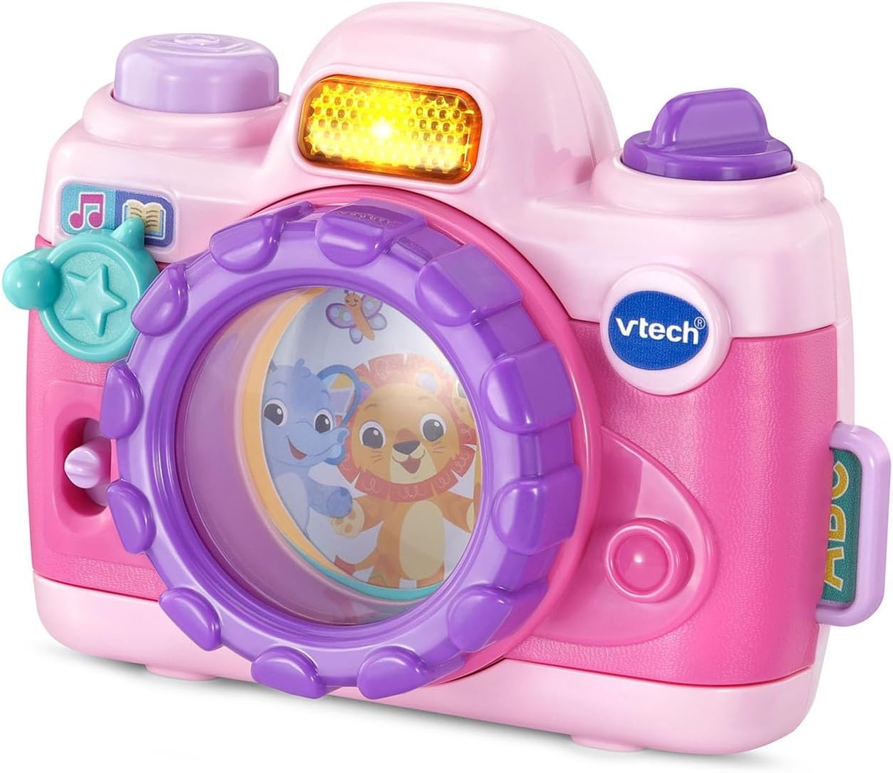 image:imageVTech Snap and Giggle Learning Toy Camera with Realistic Sounds PinkPink
