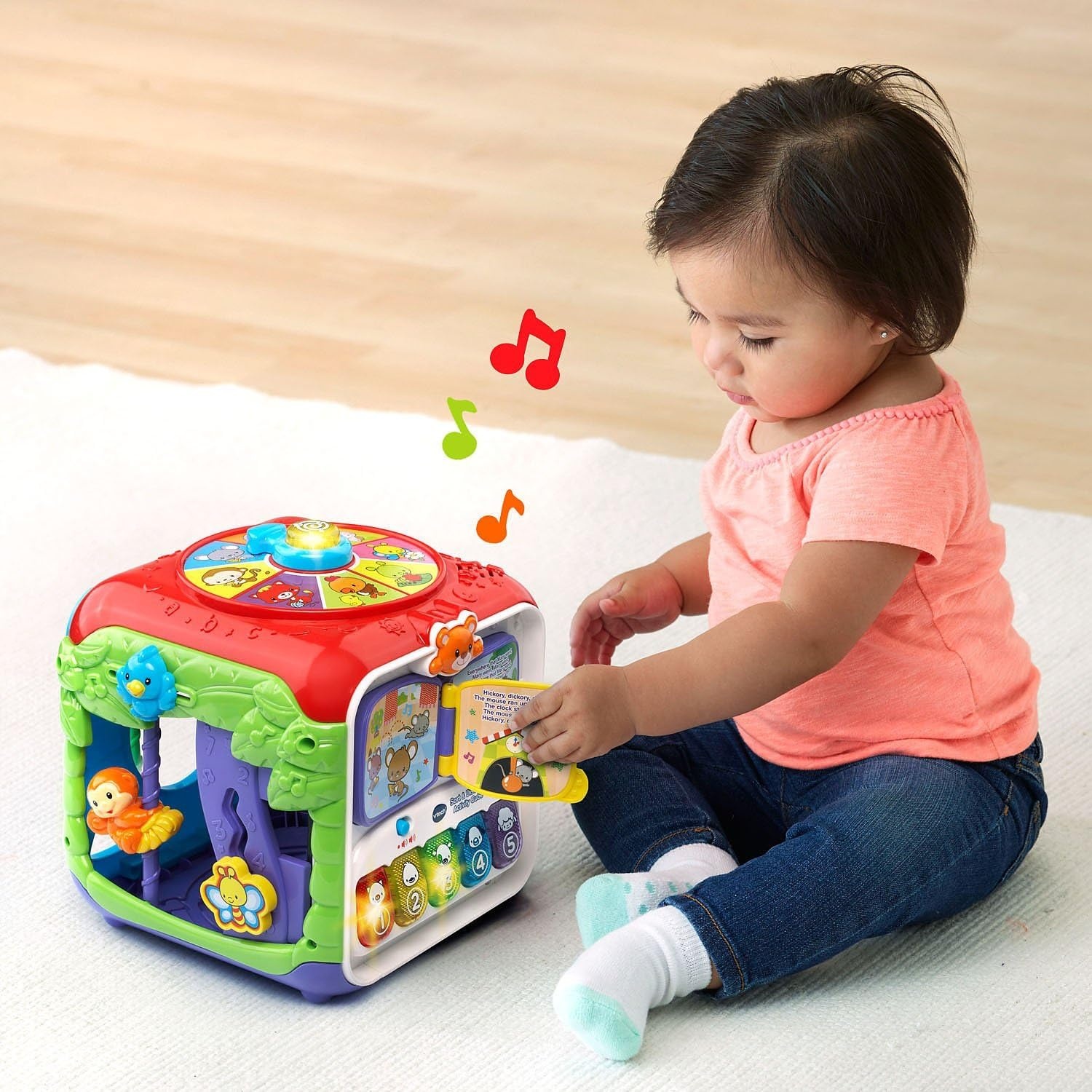 image:imageVTech Sort and Discover Activity Cube Frustration Free Packaging RedRed