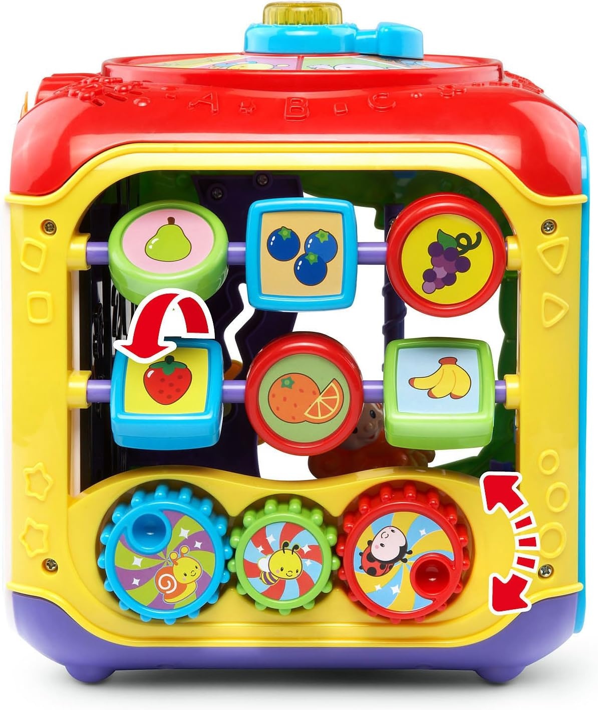 image:imageVTech Sort and Discover Activity Cube Frustration Free Packaging RedRed