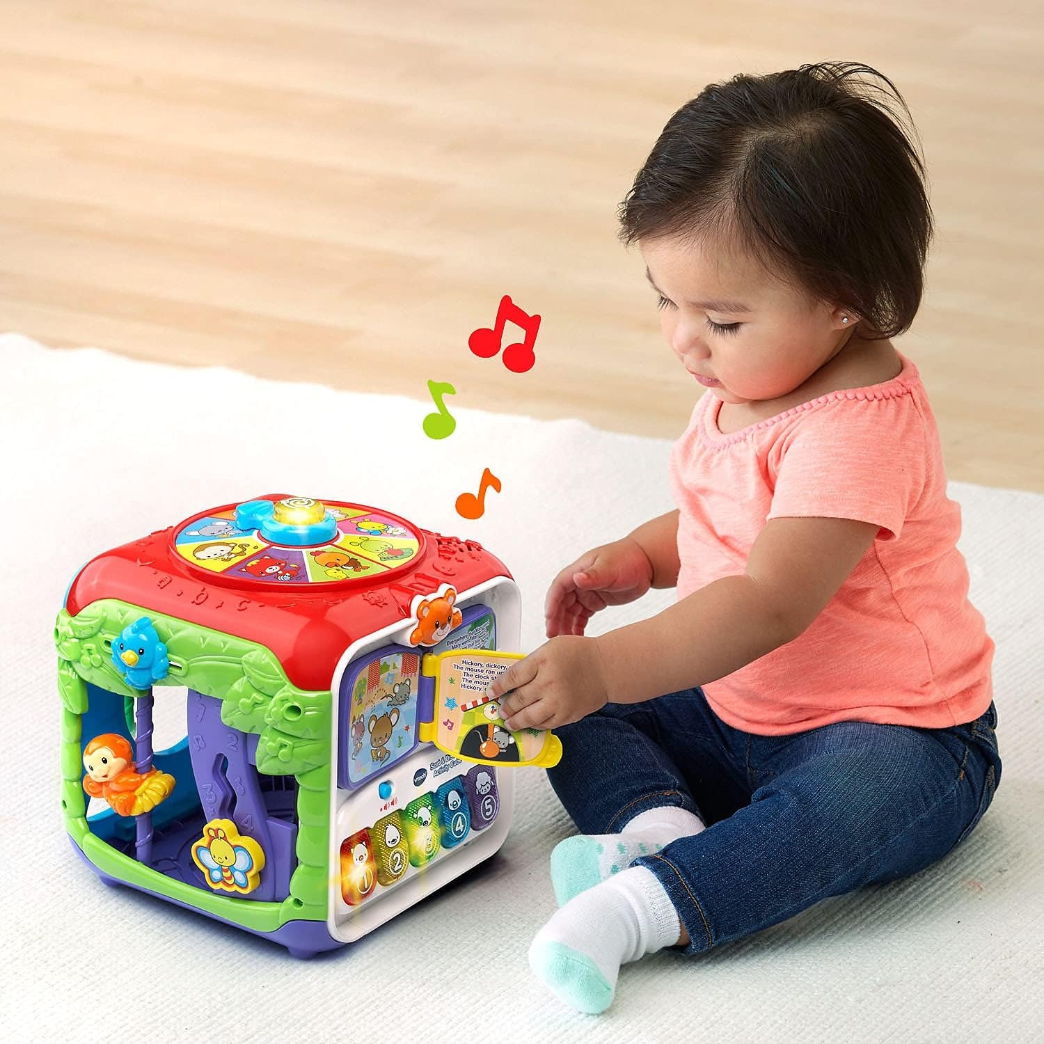 image:imageVTech Sort and Discover Activity Cube Frustration Free Packaging RedRed