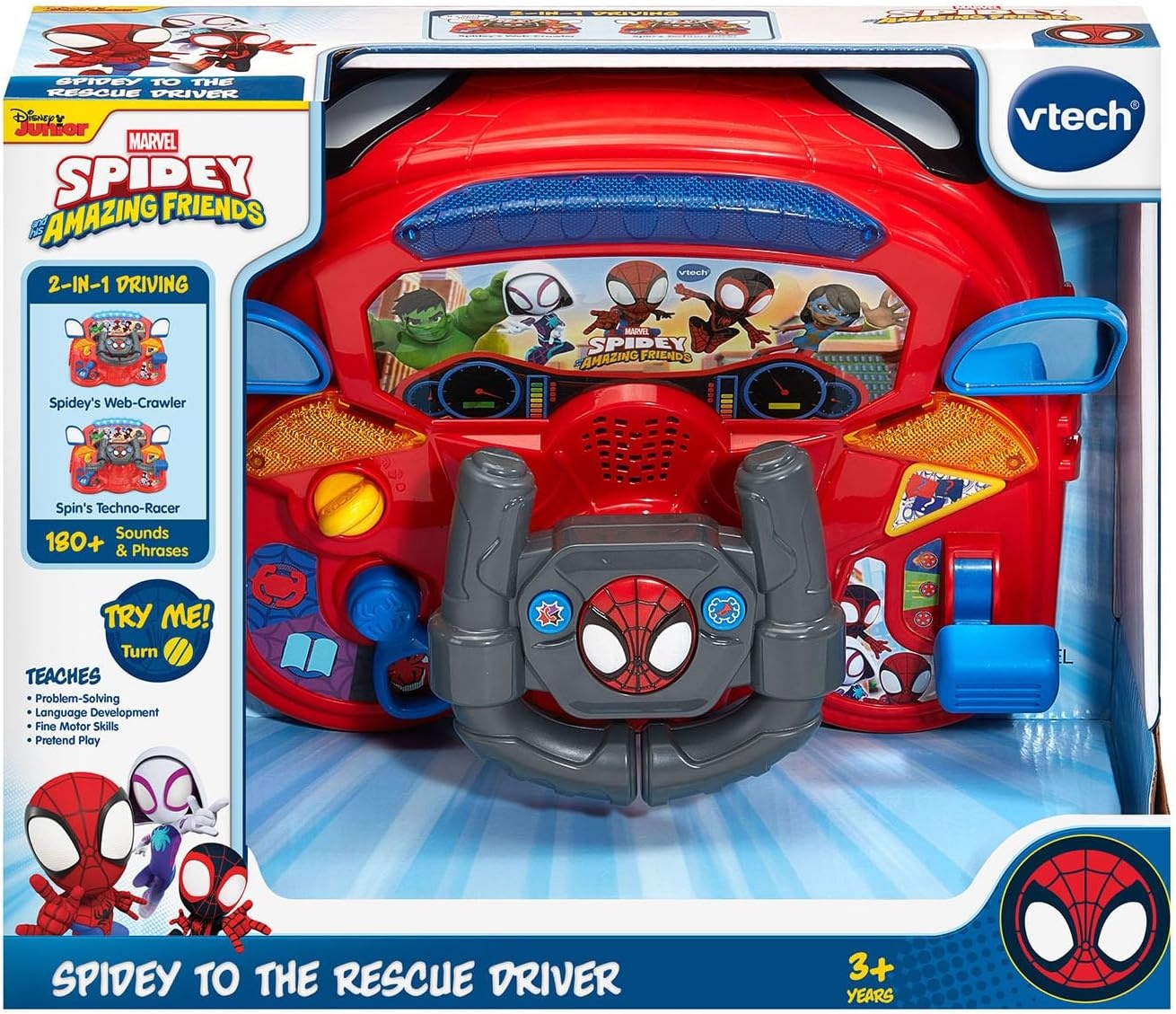 image:imageVTech Spidey and His Amazing Friends Spidey to the Rescue Driver