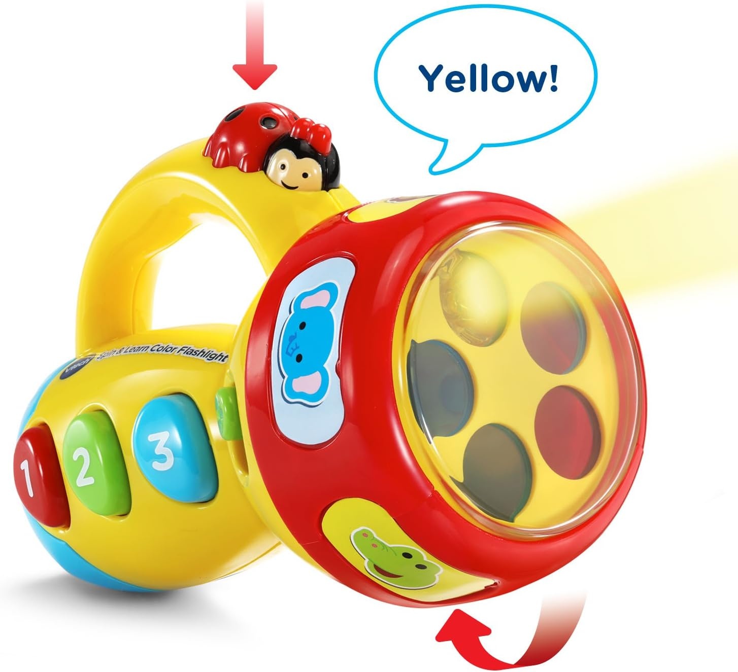 image:imageVTech Spin and Learn Color Flashlight PinkYellow