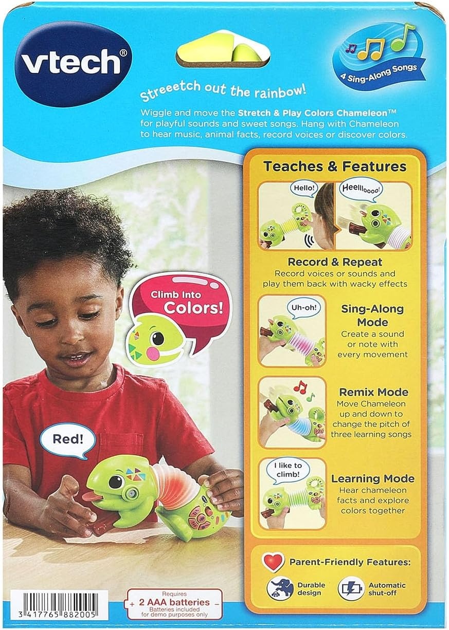 image:imageVTech Stretch and Play Letters Flamingo Toddler Learning ToyChameleon Colors