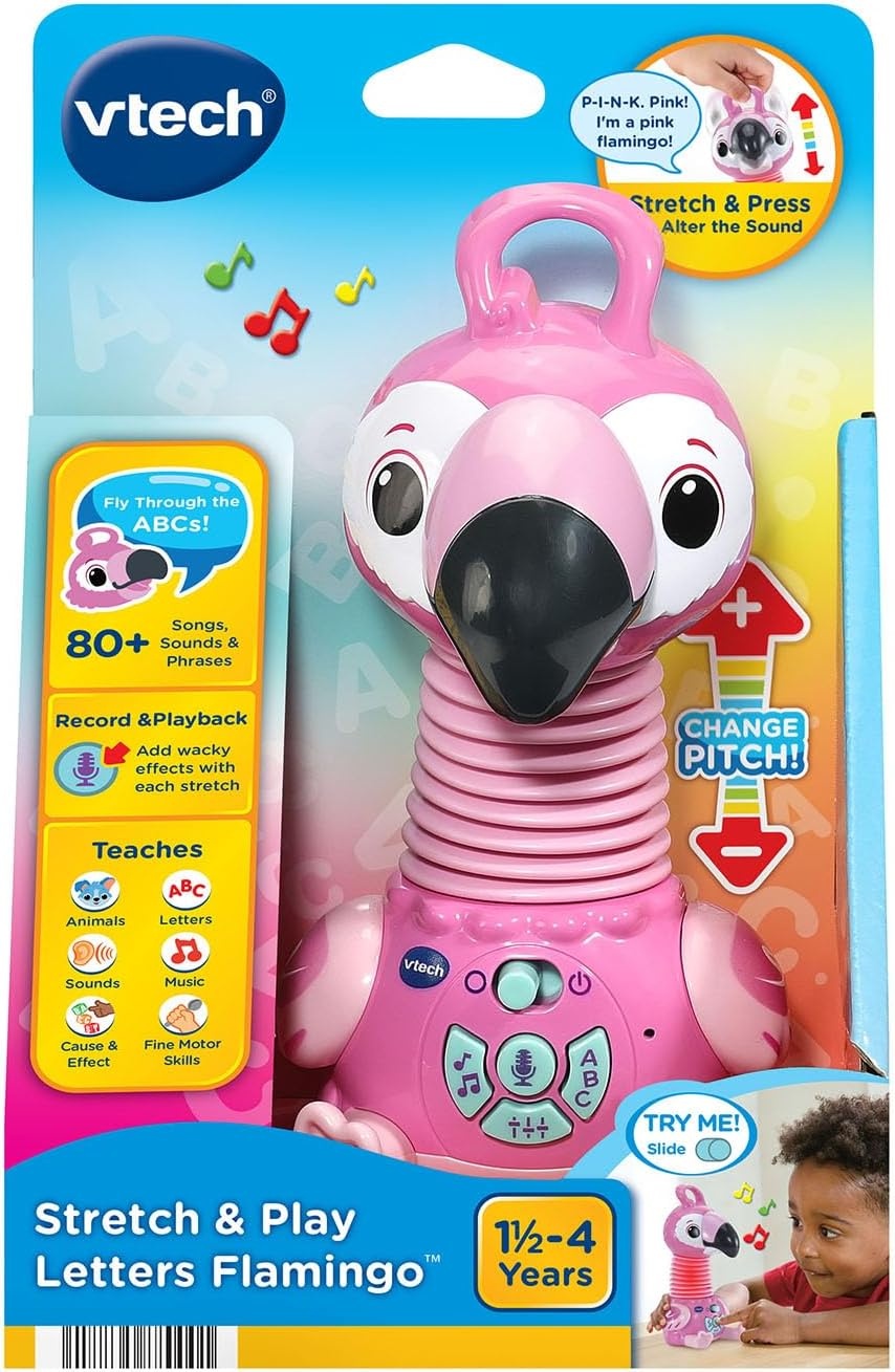 image:imageVTech Stretch and Play Letters Flamingo Toddler Learning ToyFlamingo Letters