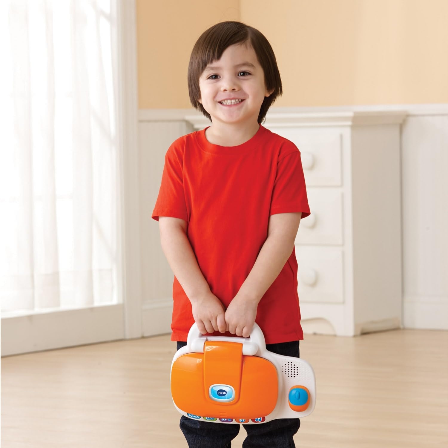 image:imageVTech Tote and Go Laptop PinkOrange