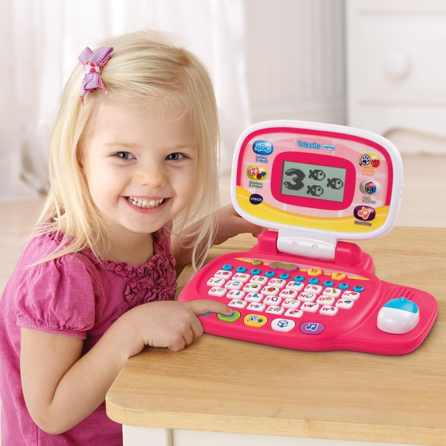 image:imageVTech Tote and Go Laptop PinkPink