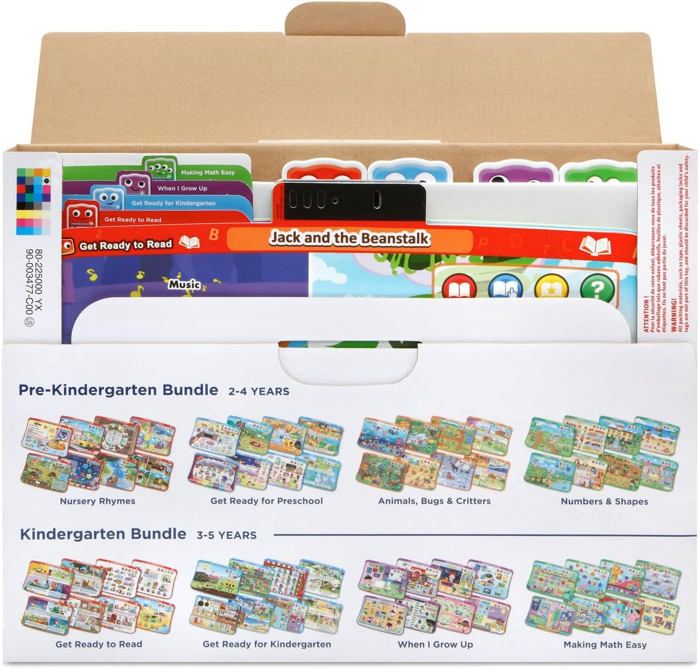 image:imageVTech Touch and Learn Activity Desk 4in1 Kindergarten Expansion Pack Bundle for Age 35Expansion Pack