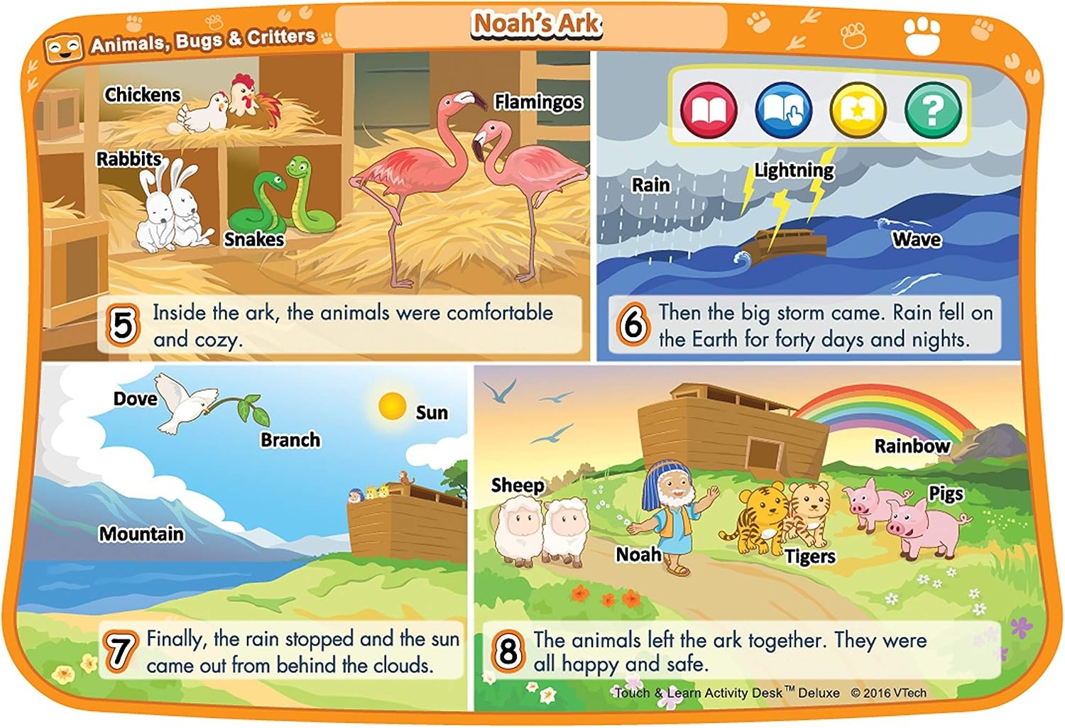 image:imageVTech Touch and Learn Activity Desk Deluxe Expansion Pack for PreschoolersAnimals Bugs and Critters